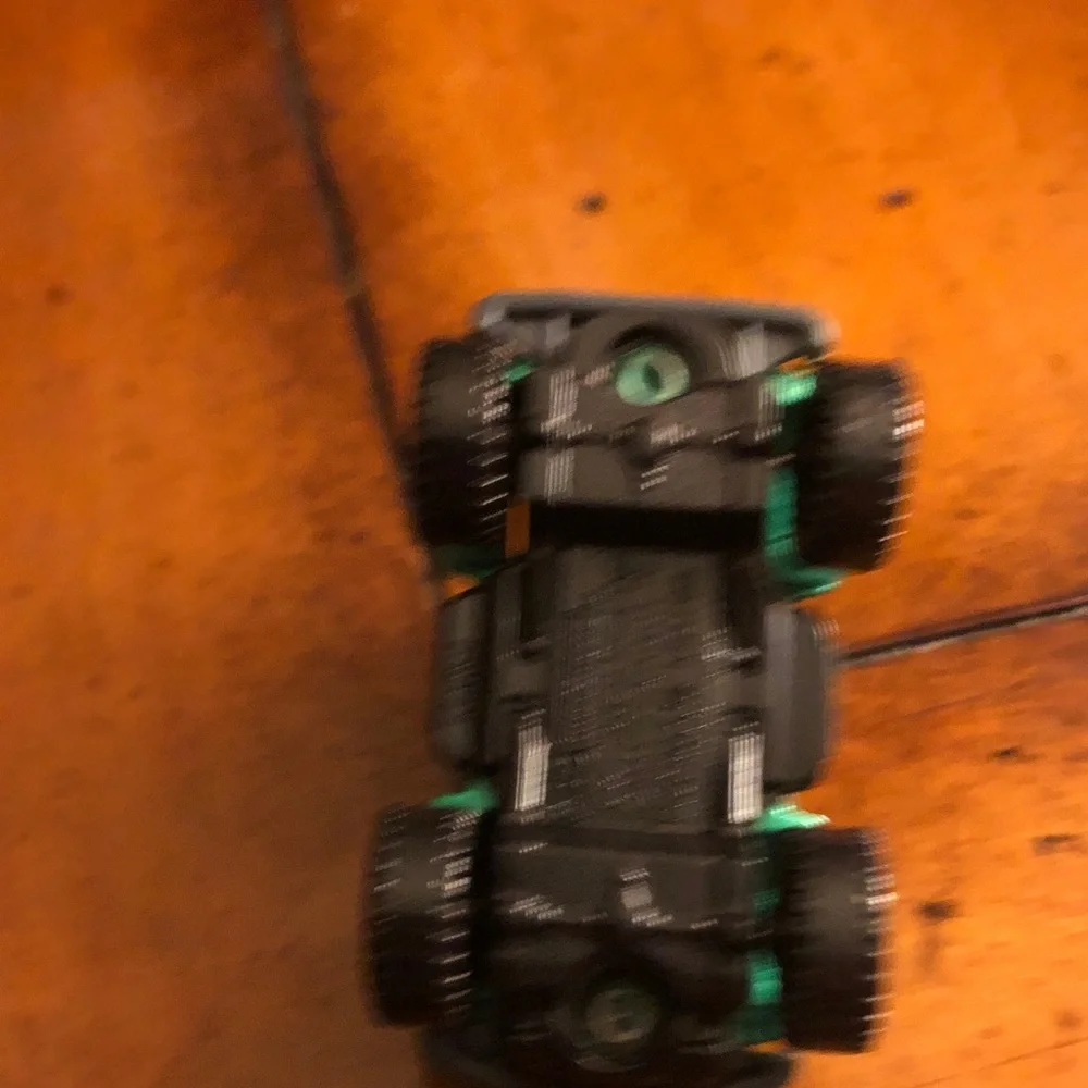 Green Dino Rescue Off-Road Toy Car for Kids
